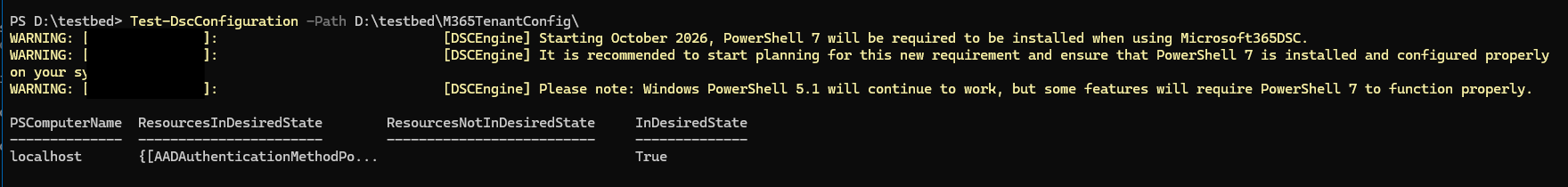 Test-DscConfiguration Succeeds Without ScriptsToProcess